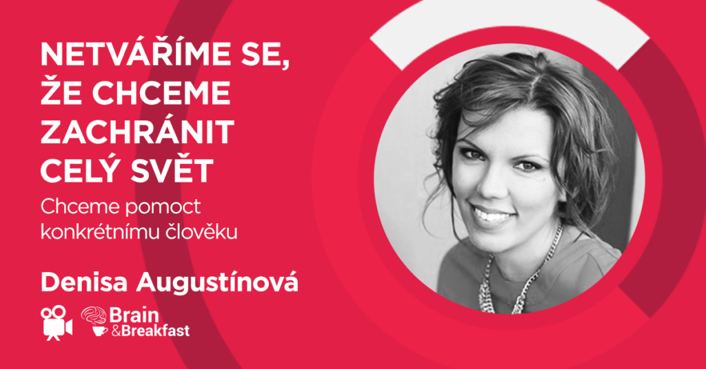Netváříme se, že chceme zachránit celý svět