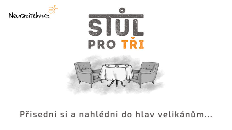 Stůl pro tři