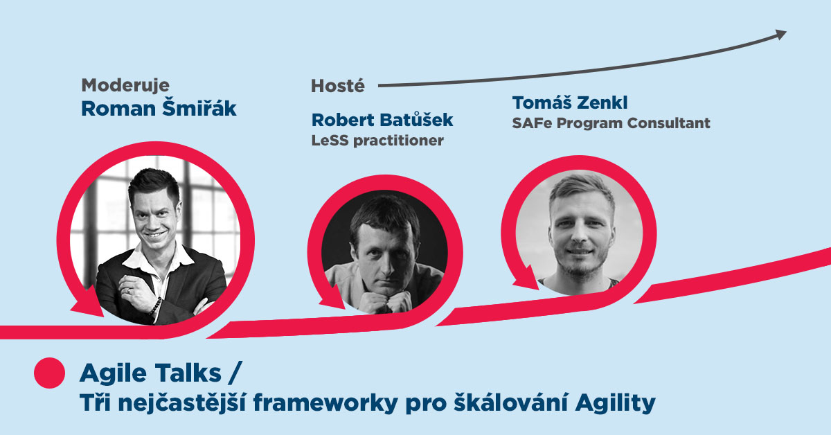 Tři nejčastější frameworky pro škálování Agility