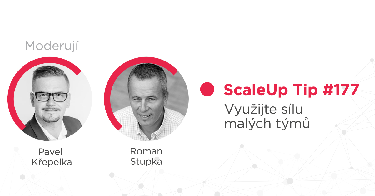 ScaleUp Tip #177 – Využijte sílu malých týmů
