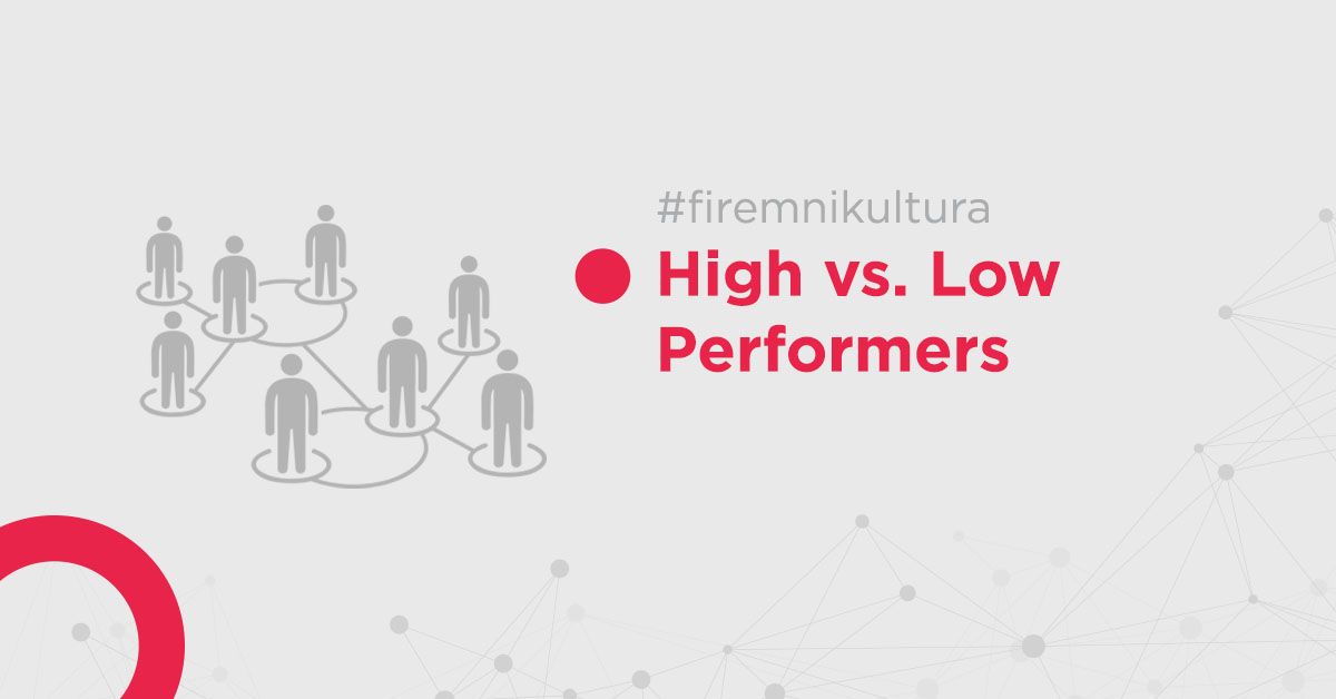 High vs. Low Performers