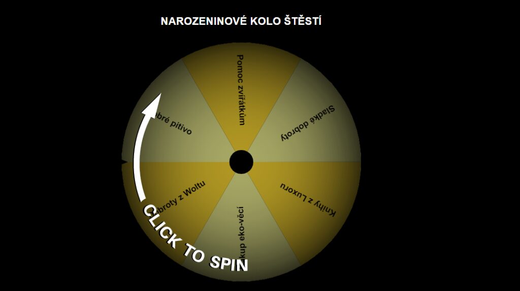 Narozeninové kolo štěstí